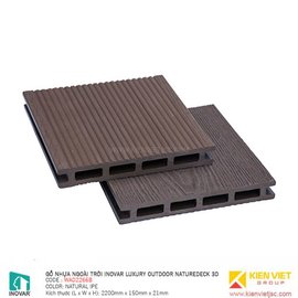 Gỗ nhựa ngoài trời Inovar Luxury Outdoor Decking WAD2266B